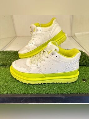 Uggs Platform Sneakers Highland Shoes Treadlit White Yellow